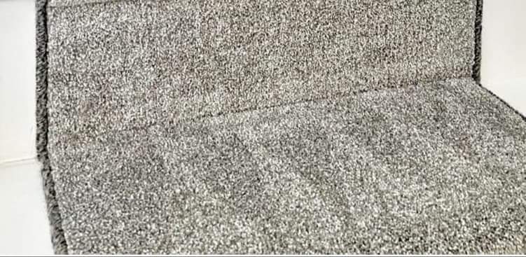 Freshly cleaned carpet