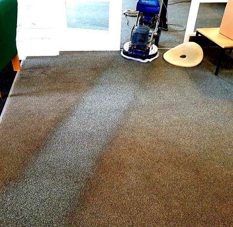 Commercial carpet cleaning
